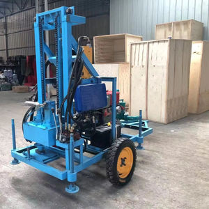 지주안 200m 깊이 유압식 회전식 소형 수중 시추기 소형 휴대용 30HP 디젤 엔진 시추기 간편 조작 1 - Product Image 1