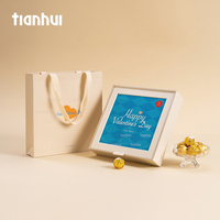 Boîte cadeau vide Tianhui personnalisée : boîte cadeau éco-responsable, boîte à chocolat en papier durable pour la Saint-Valentin verte