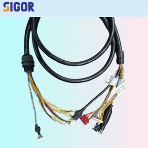 定制高清安全摄像头屏蔽尾线电缆，纯铜导体，PVC绝缘，RJ45，ISO9001，适用于耐用型闭路电视 - Product Image 2