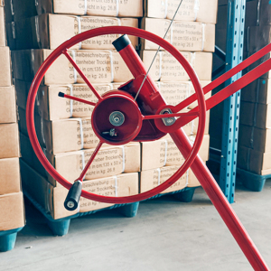 Lève-plaque de plâtre robuste de 16' - Treuil manuel à levier pour <span class=keywords><strong>plaques</strong></span> de plâtre avec câble en acier - Product Image 4