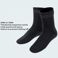 3mm Snorkeling Swimming Surfing Warm Cold-proof Non-slip Hommes Femmes Mid Diving Sea Diving Socks Beach Socks