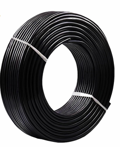 Conclusion de fil électrique de gaine de PVC isolée par triple de câble diélectrique à un noyau de cuivre pur - Product Image 4