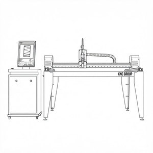 Machine de découpe laser à fibre portable de bureau 1500W pour la tôle de laiton/acier inoxydable, nouveau moteur PLT - Product Image 2