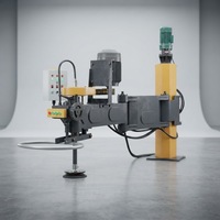 Équipement de polissage à bras radial multifonctionnel 5,5 kW 380 V avec boîte de vitesses pour le traitement automatique des dalles de granit et de marbre