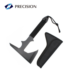 ขวานยุทธวิธีสีดำสำหรับกิจกรรมกลางแจ้ง พร้อมด้ามจับอะลูมิเนียม - Product Image 3