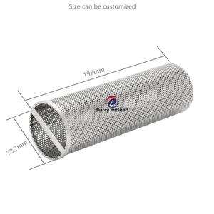 Chất Lượng Cao Made Tại Trung Quốc 316 304 <span class=keywords><strong>SS</strong></span> Thép Không Gỉ Vòng Đục Xi Lanh Màn Hình Lưới Lọc Ống - Product Image 2