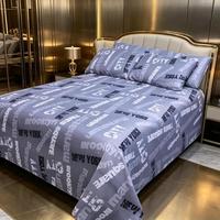 Offre Spéciale – Parure de Lit Portable Queen Size en Polyester Bleu 500TC Personnalisable – Motifs Dessin Animé/À Rayures/Végétaux – Style Américain – Vente en Gros