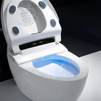 Günstige großhandel preis professionelle randlose bad ein stück sanitär bidet china keramik wc smart intelligente toilette