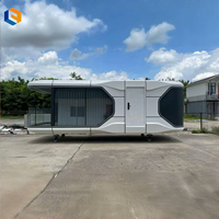 Hôtel créatif en capsule, grand espace, cloison fonctionnelle claire, conception modulaire, peut être facilement soulevé et transporté