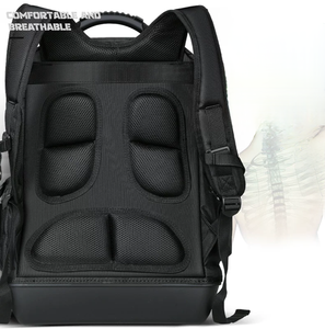 Multi Compartment Water Resistant <b>Tool</b> <b>Backpack</b> Adjustable Straps Nylon Lining Universal Storage Bag Zipper Closure OEM ODM 150 - Product Image 4
