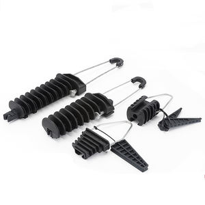 FTTH光ファイバーケーブルアクセサリーアンカーテンションクランプウェッジワイヤータイプPA1500 PA2000 Adssケーブルサスペンションクランプウェッジ用 - Product Image 1