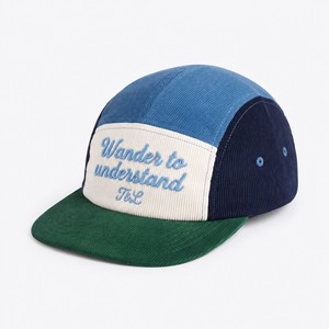 Wholesale T&L Brand Custom Logo Chenille Embroidered 7 Panel Corduroy Adjustable Snapback Cap Luxury <b>Flat</b> Brim <b>Hat</b> Manufacturer - Product Image 1