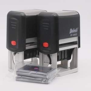 Sello de Fecha Autoentintable Deskmate para Sellos Personalizados de Depósito Bancario, Recibido, Pagado, <span class=keywords><strong>Fax</strong></span>, <span class=keywords><strong>Correo</strong></span> Electrónico - Product Image 2