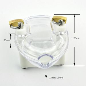 Yeni tasarım silikon temizle siyah Penis erkek Chastity <span class=keywords><strong>Cock</strong></span> <span class=keywords><strong>Cage</strong></span> CB600 - Product Image 5