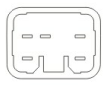 Interruptor de Elevalunas Eléctrico Izquierdo de 5 Pines 96652191 para Camioneta GMC Chevrolet Lova, Repuestos para Automóviles