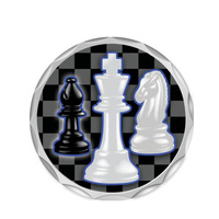 Badge en métal or argent Bronze Noble, cadeaux d'affaires, récompenses sportives, échecs cheval artisanat médaille épingle de revers
