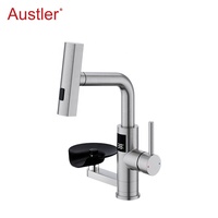 trou tasse rondelle mat noir en acier inoxydable retirer pulvérisateur évier robinet de cuisine avec verre rinceur