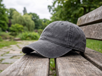 Cappello da Baseball Vintage in Cotone Personalizzabile con Logo, Unisex, Regolabile, Stile Trucker, Tinto e Invecchiato, per Sport