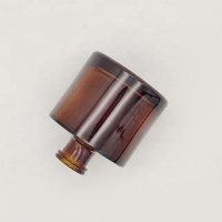 Bouteilles diffuseurs de parfum en verre ambré de luxe HONGYU, cylindriques, 50ml, 100ml, 150ml, 200ml, couleur personnalisée, emballage en liège, vente en gros