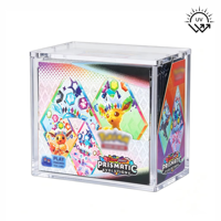 Boîtier de protection magnétique en acrylique pour Elite Trainer Box (ETB) avec couvercle magnétique, résistant à l'eau et durable, pour présentation