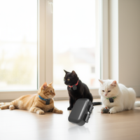 Mini traceur GPS sans fil intelligent anti-perte 4G pour animaux de compagnie, traceur GPS pour chien et chat