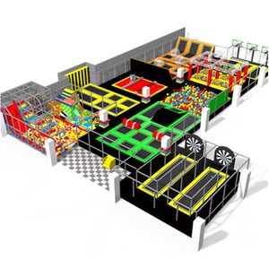 1688 recommande une aire de jeux intérieure populaire grands <span class=keywords><strong>parcs</strong></span> de trampolines européens américains pour adultes et enfants - Product Image 5