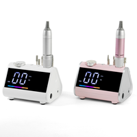 Zeal Shine Ponceuse à Ongles Professionnelle Électrique avec Pédale, 35000 tr/min, Lime Électrique Puissante avec Embouts pour Salon