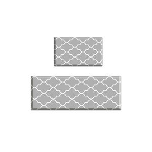 แผ่นรองพื้นครัว PVC หนา 12 มม. ป้องกันความเมื่อยล้า ลายเรขาคณิต รูปสี่เหลี่ยมผืนผ้า กันน้ำ กันลื่น สำหรับใช้ในบ้านและครัว - Product Image 2