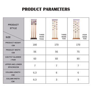 Kainice Giá Đỡ Khung Kính Trưng Bày Kính Mắt Tùy Chỉnh Giá Đỡ Kính Râm Trưng Bày Kệ Trưng Bày Đặt Sàn - Product Image 6