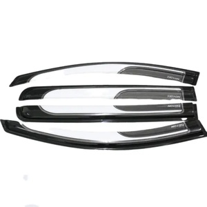 Accessoires automobiles OEM/ODM, nouveau design, pare-soleil et pare-pluie en PC noir injecté pour Toyota Raize - Product Image 1