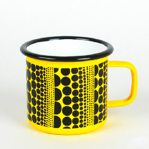 Juego de Tazas de Café de Metal Esmaltado para Camping, con Diseño de Dibujos Animados, Logotipo Personalizado, Reutilizables, Gruesas, Navideñas, con Caja de Regalo - Product Image 5
