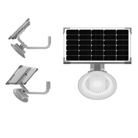 Projecteur solaire à LED avec télécommande, prix attractif, éclairage extérieur pour jardin
