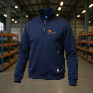 เสื้อสเวตเชิ้ตทีเทค รุ่นเรกูลาร์ 3XL สีน้ำเงิน - Product Image 3