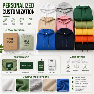 Sudadera con Capucha Personalizada con Logotipo, 280GSM, Algodón Peinado, Unisex, Venta al Por Mayor, Sudadera de Felpa Premium, Verde Salvia - Product Image 5