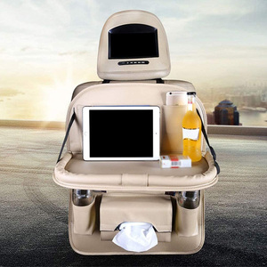 Leather <strong>Car</strong> Accessory <strong>Car</strong> Back <strong>Seat</strong> <strong>Organizer</strong>, <strong>Seat</strong> Back <strong>Organizer</strong> Travel Storage <strong>Car</strong> <strong>Organizer</strong> with Tablet Holder