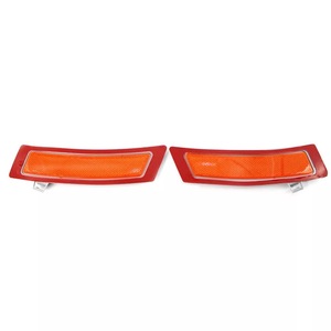 Luces Laterales BMW E70 2011-2013 X5 Especificaciones para Estados Unidos, Forma de Menisco, Reflectores Naranja, Luces de Señal de Giro en el Parachoques Delantero - Product Image 5