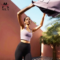 Body de Fitness pour femmes Gym Wear deux pièces Yoga barboteuse avec fermeture éclair séchage rapide Bodyfitting exercice combinaison en gros