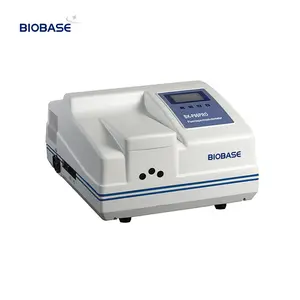 BIOBASE çin üretici laboratuvar analiz fotometre 190 ~ 1100nm PC yazılım spektrofotometre