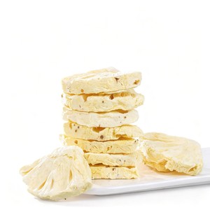 فاكهة استوائية حلوة مقرمشة مجففة بالتجميد للوجبات الخفيفة الصحية والتغذية أثناء التنقل - أناناس مجفف بالتجميد - Product Image 5