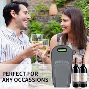 Sac isotherme pour 2 bouteilles de vin, vente en gros d'usine BSCI, pas cher, pour les voyages - Product Image 6