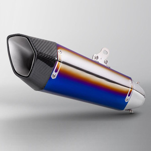Pot d'échappement de moto d'origine en fibre de <span class=keywords><strong>carbone</strong></span> pour R1 R3 R6 Cbr300 Tmax530 <span class=keywords><strong>Z750</strong></span> 51MM - Product Image 5