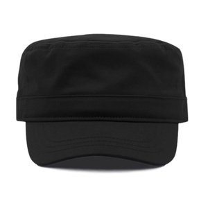 Unisex Custom Cadet <b>Cap</b> Basic Everyday Sporty Style Breathable <b>Flat</b> Top Baseball <b>Cap</b> Adjustable for <b>Men</b> and Women - Product Image 3