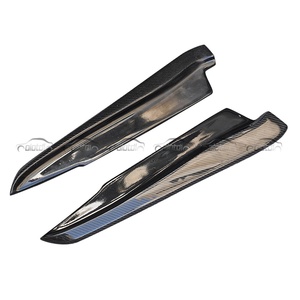 E Style Rear Bumper Lip Carbon Side Rocker Winglet <b>Splitter</b> Flaps for BMW 3 Series E92 E93 M3 2007-2012 - Product Image 1