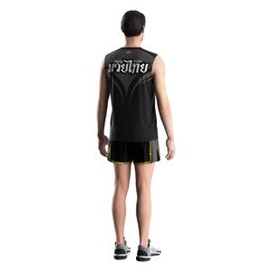 Maillot de sport décontracté à séchage rapide et confortable pour la boxe thaïlandaise, idéal pour l'été et les activités de plein air - Product Image 6