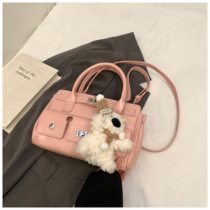 Nouveaux Sacs à Main Unisexe Grande Capacité pour Femmes 2025 – Sacs à Bandoulière en Cuir PU de Luxe Designer Géométrique avec Fermeture Éclair 2024 - Product Image 4