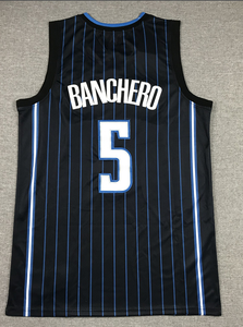 Nouveaux styles 2026, ventes chaudes et haute qualité, <span class=keywords><strong>maillot</strong></span> de basket-ball pour hommes, broderie cousue, unisexe, <span class=keywords><strong>Orlando</strong></span> <span class=keywords><strong>Magic</strong></span> Paolo Banchero - Product Image 3