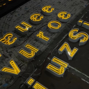 สัญลักษณ์ทางธุรกิจไฟ LED อุโมงค์กระจกอินฟินิตี้ปรับได้มีสีสันสะท้อนแสงเป็นพันๆชั้น - Product Image 5