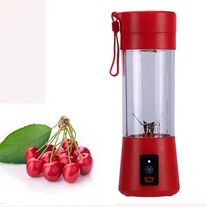 USBジューサーミキサーPortable Juicer Blender 380ミリリットルROCA Household Fruit Mixer Six Blades Rechargeable Fruit Mixing