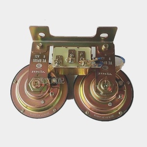 แตรไฟฟ้า Jingjia แบบสองกรวย 12V 24V กันน้ำ รุ่น DL125G แตรรถยนต์อเนกประสงค์ - Product Image 2