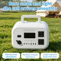 Harga Grosir Stasiun Camping Portabel Multi Port DC 12V Output Putih, Sumber Daya Tenaga Surya untuk Perjalanan RV